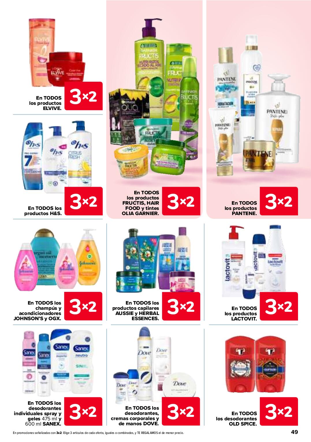 Folleto 3x2 Carrefour. Página 53