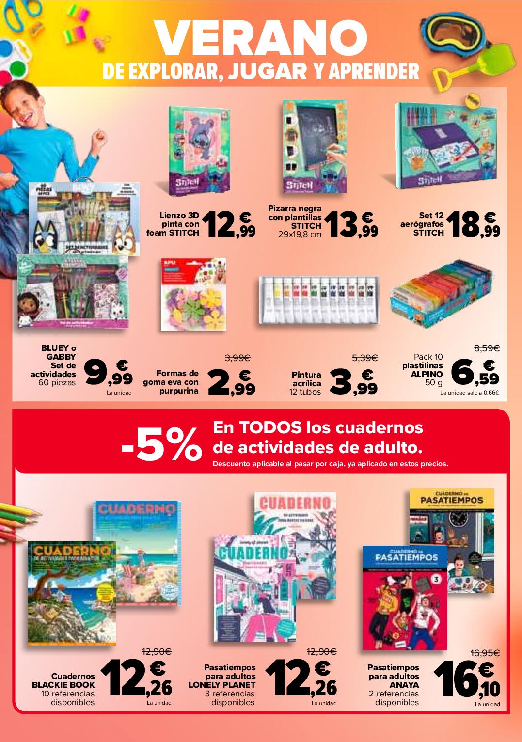 Folleto 3x2 Carrefour. Página 66