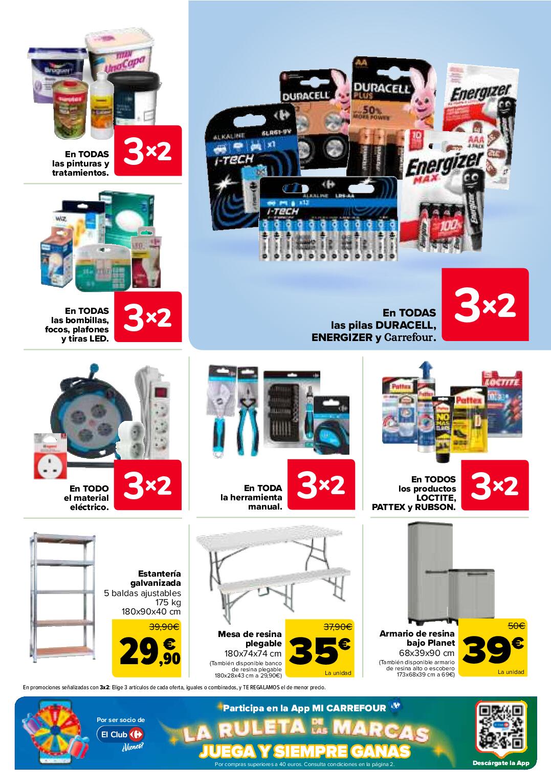 Folleto 3x2 Carrefour. Página 69