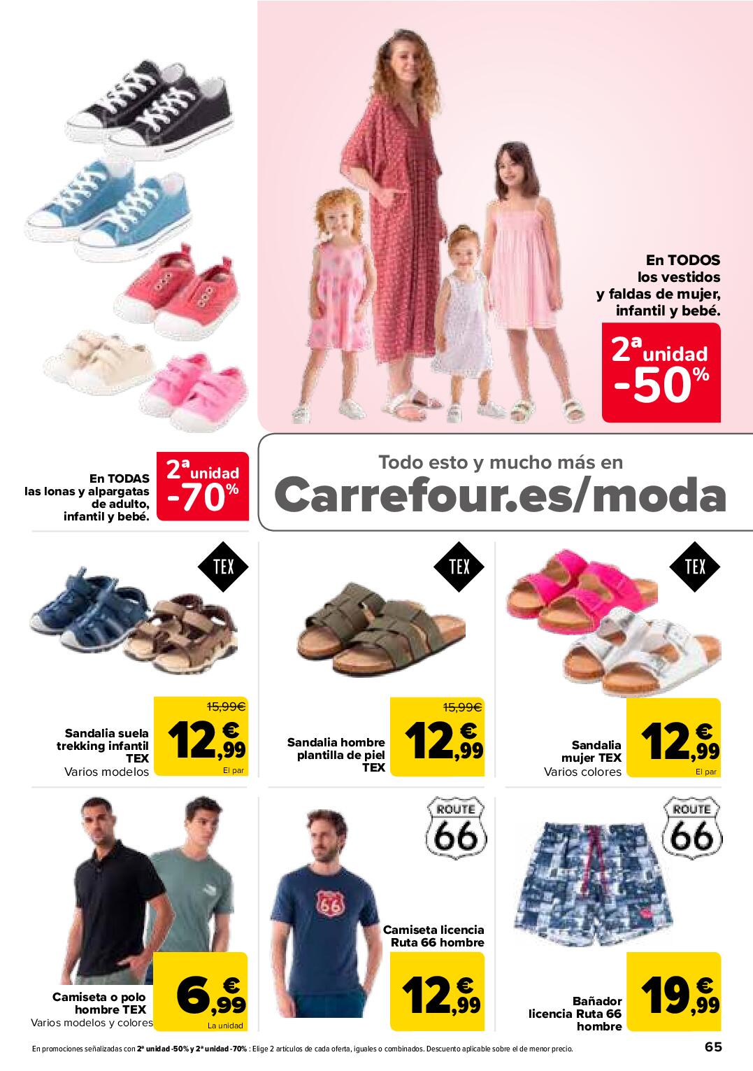 Folleto 3x2 Carrefour. Página 73