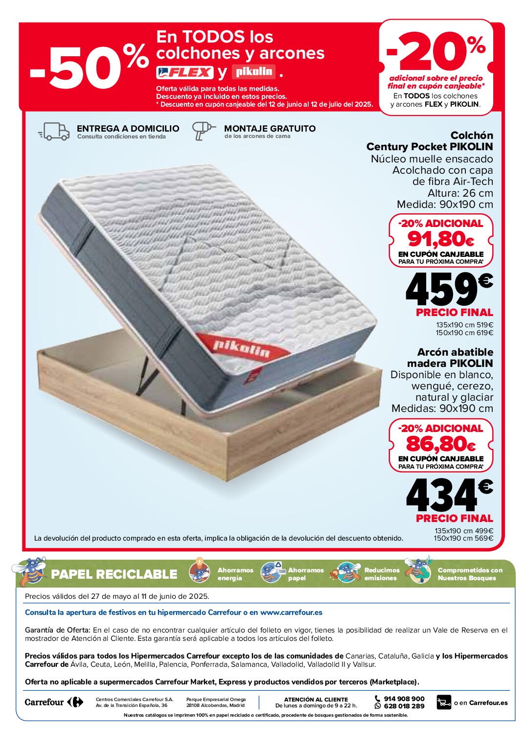Folleto 3x2 Carrefour. Página 78