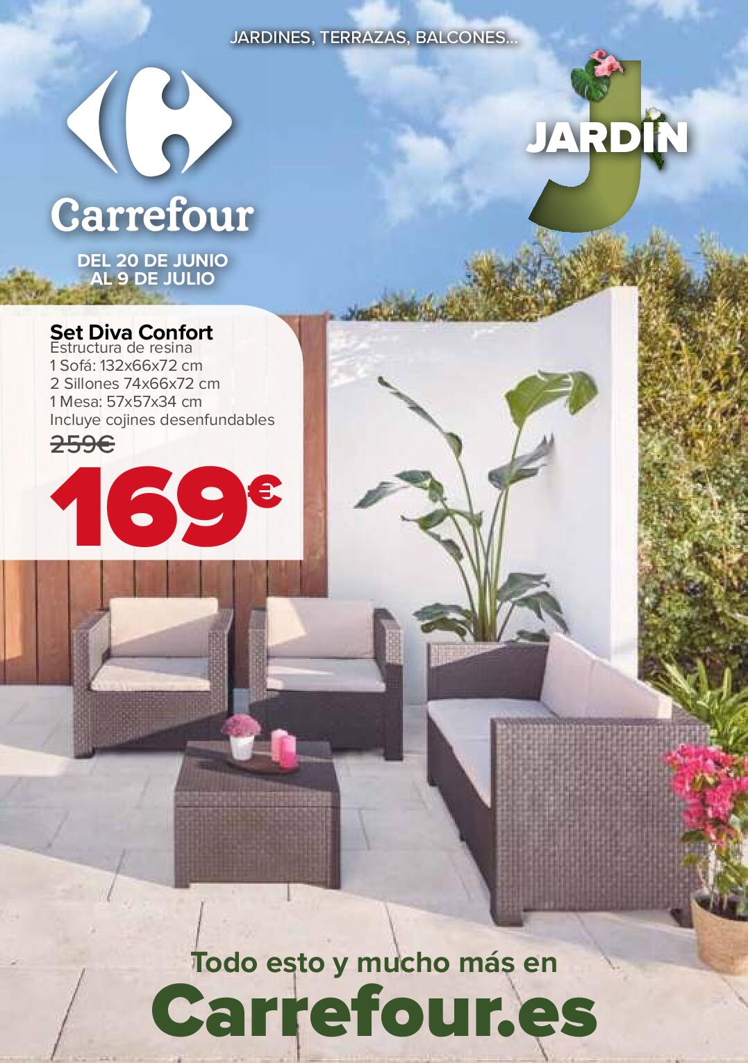 Jardines, terrazas, balcones Carrefour. Página 01