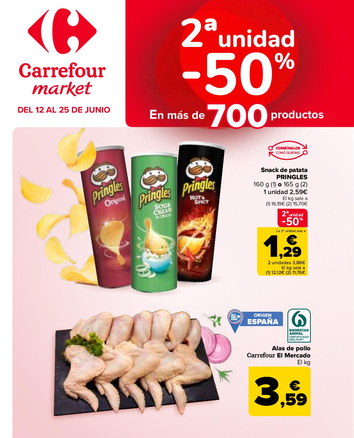 Segunda unidad -50% Carrefour Market. Página 01
