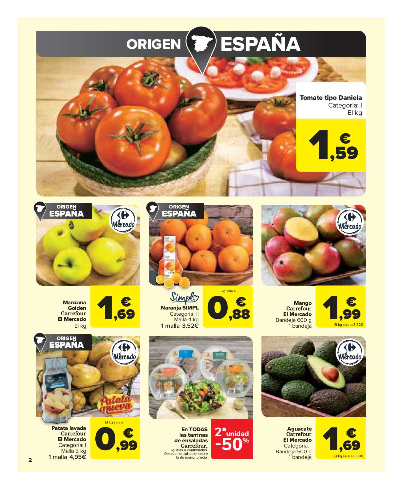 50% que vuelve Carrefour Market. Página 02