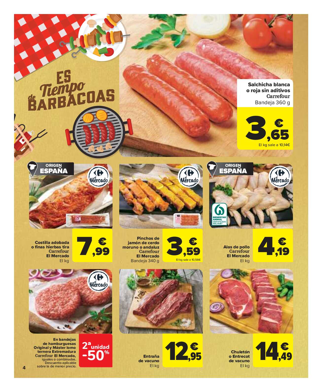 50% que vuelve Carrefour Market. Página 04
