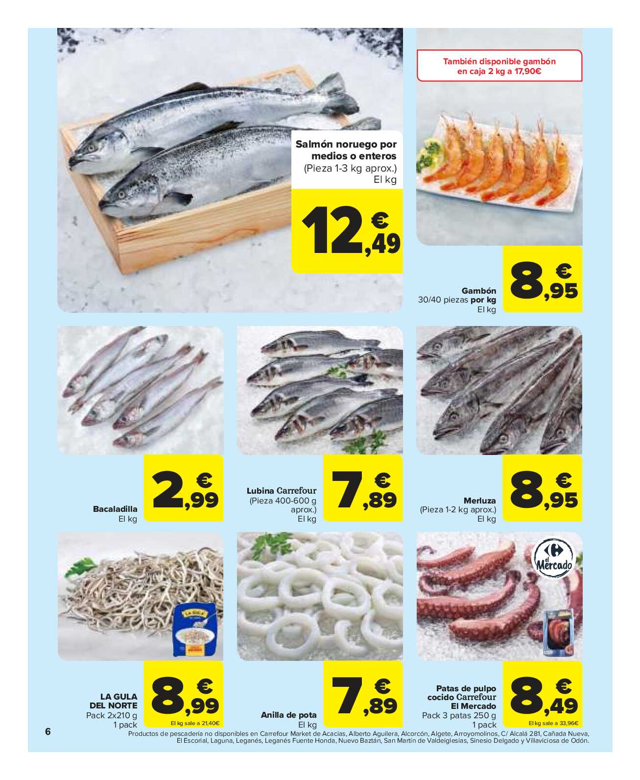 50% que vuelve Carrefour Market. Página 06