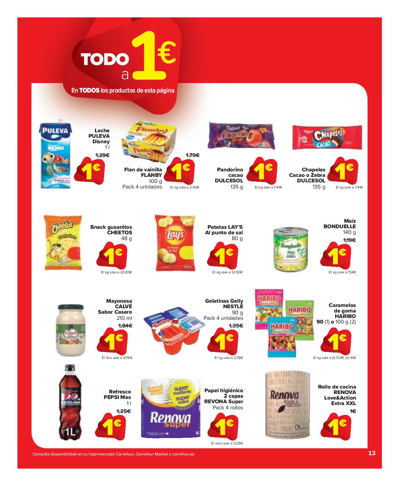 50% que vuelve Carrefour Market. Página 13
