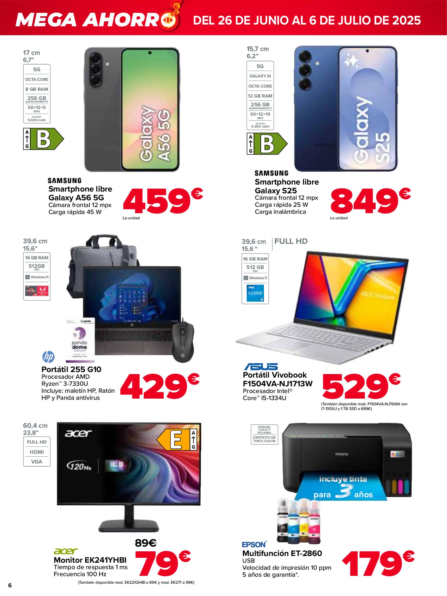 Mega ahorro Carrefour. Página 06