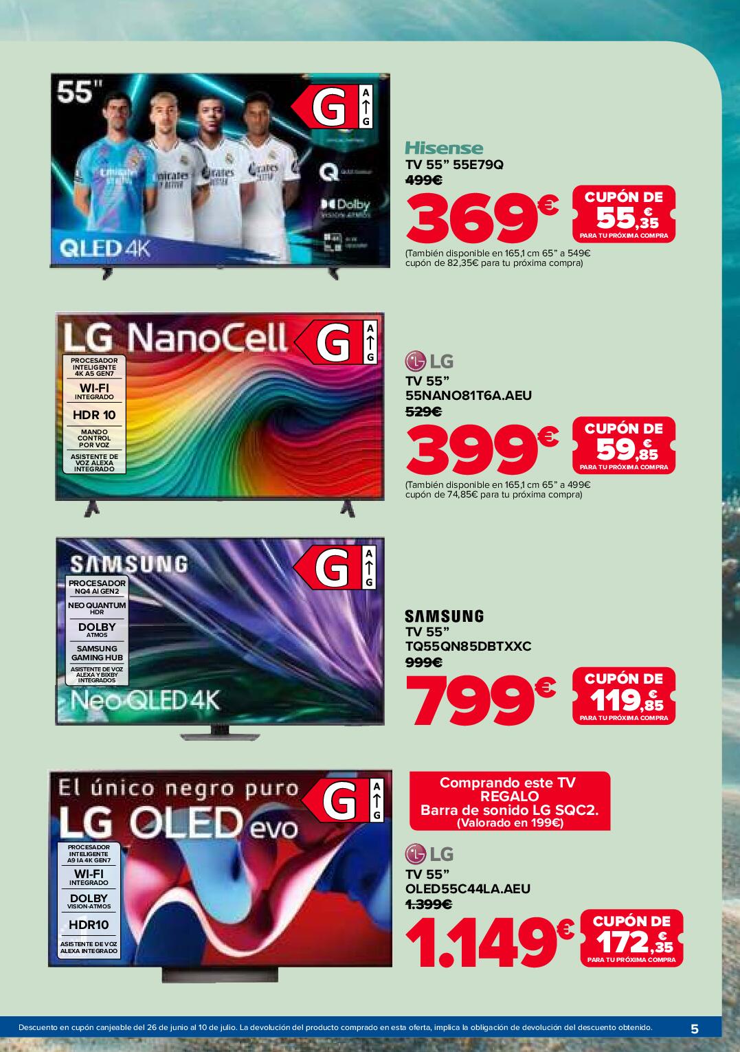 Márcate un verano al mejor precio Carrefour. Página 05