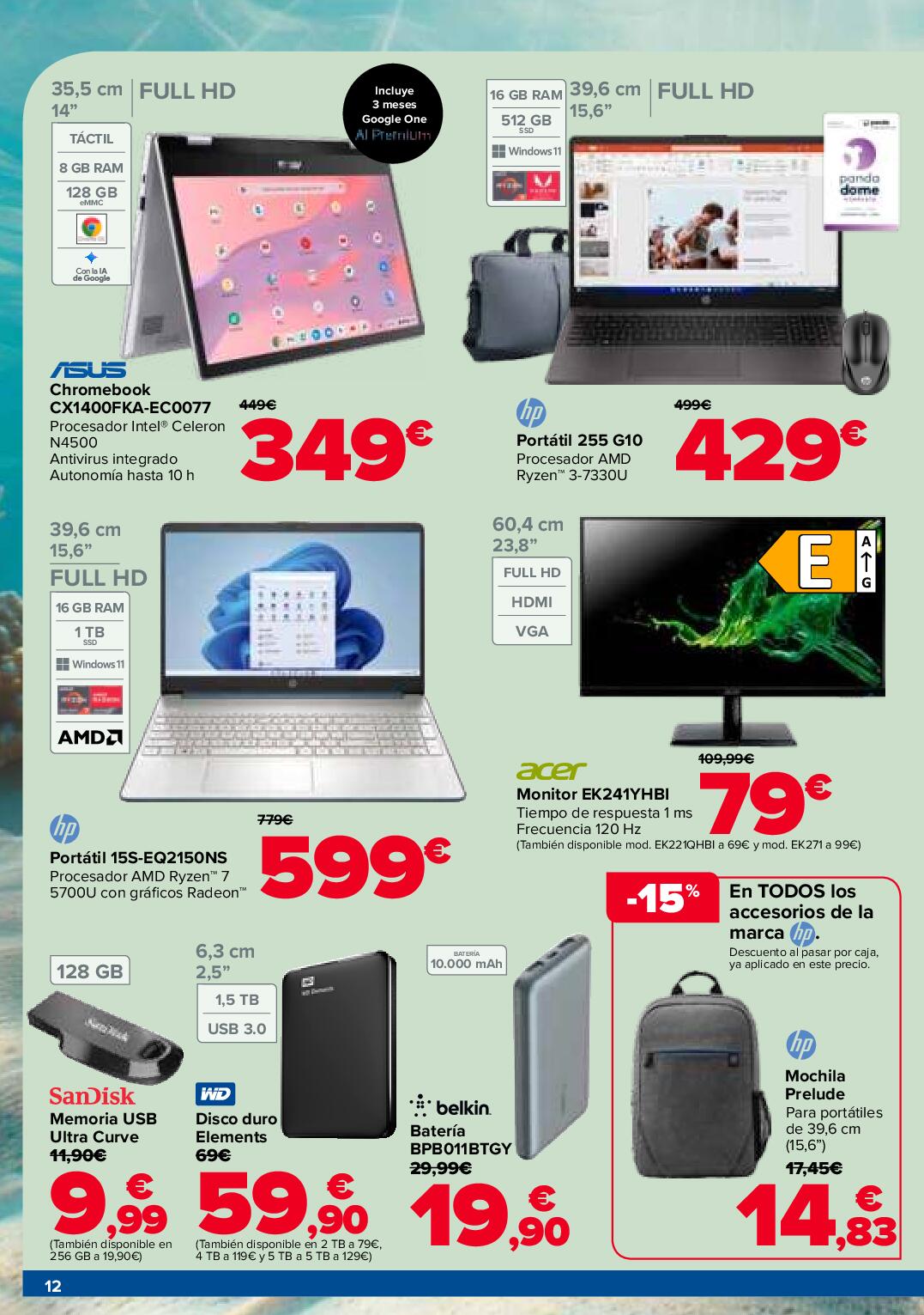Márcate un verano al mejor precio Carrefour. Página 12
