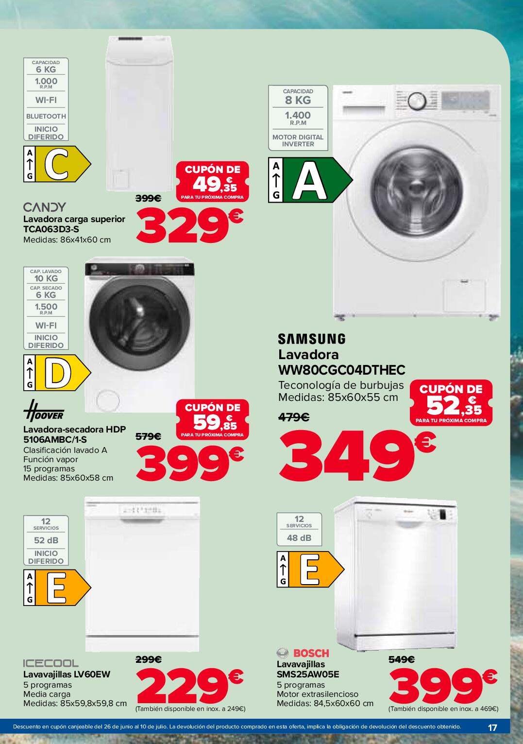 Márcate un verano al mejor precio Carrefour. Página 17