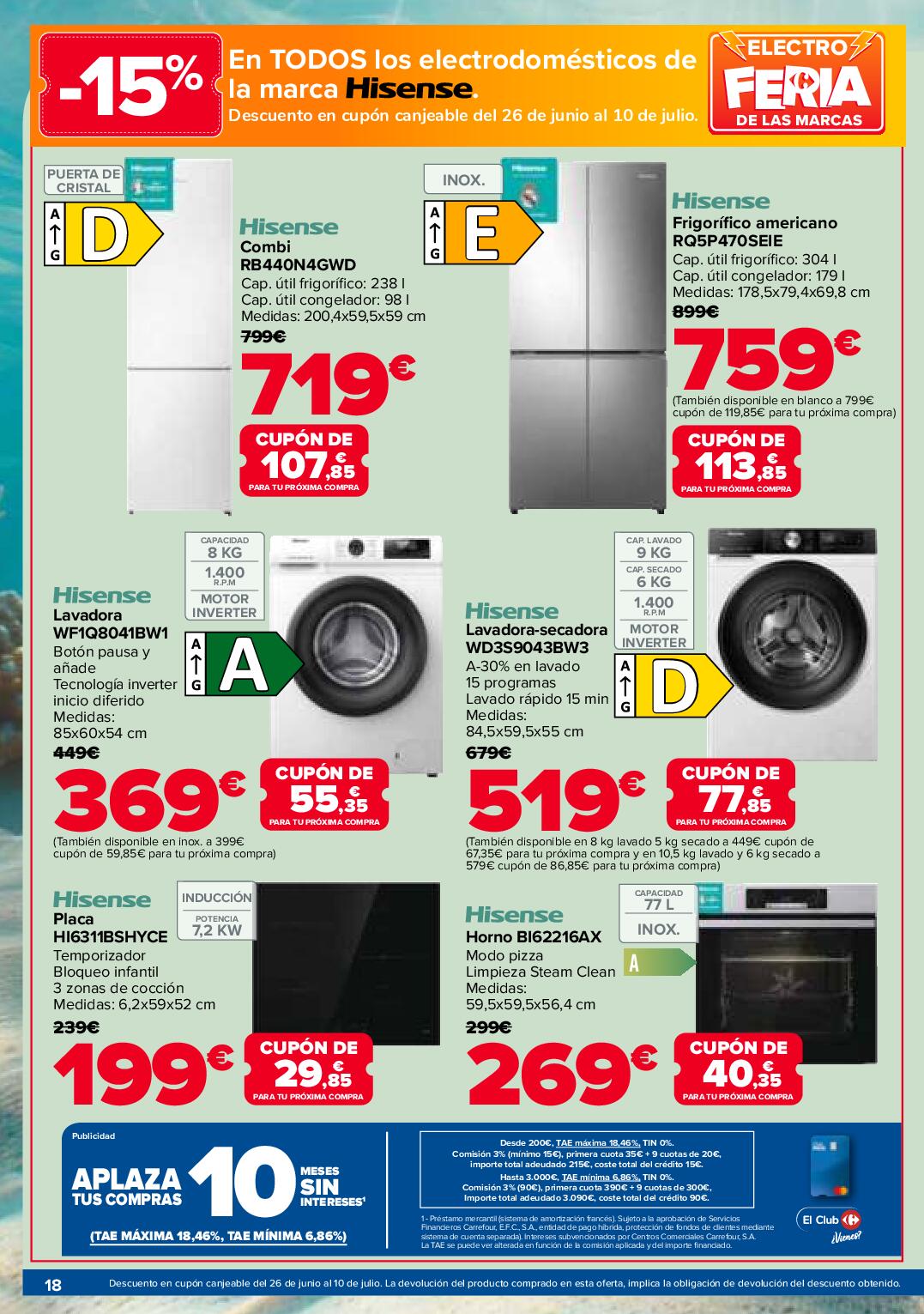 Márcate un verano al mejor precio Carrefour. Página 18