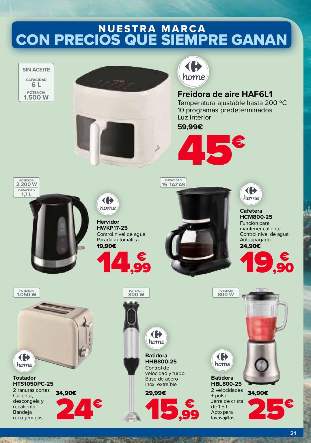 Márcate un verano al mejor precio Carrefour. Página 21