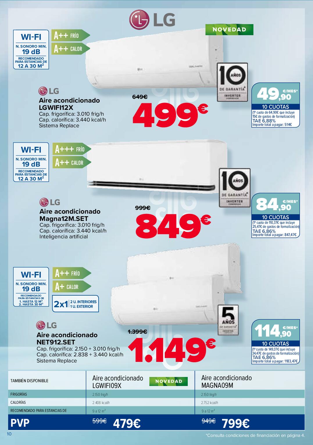 Ofertas aire acondicionado Carrefour. Página 10