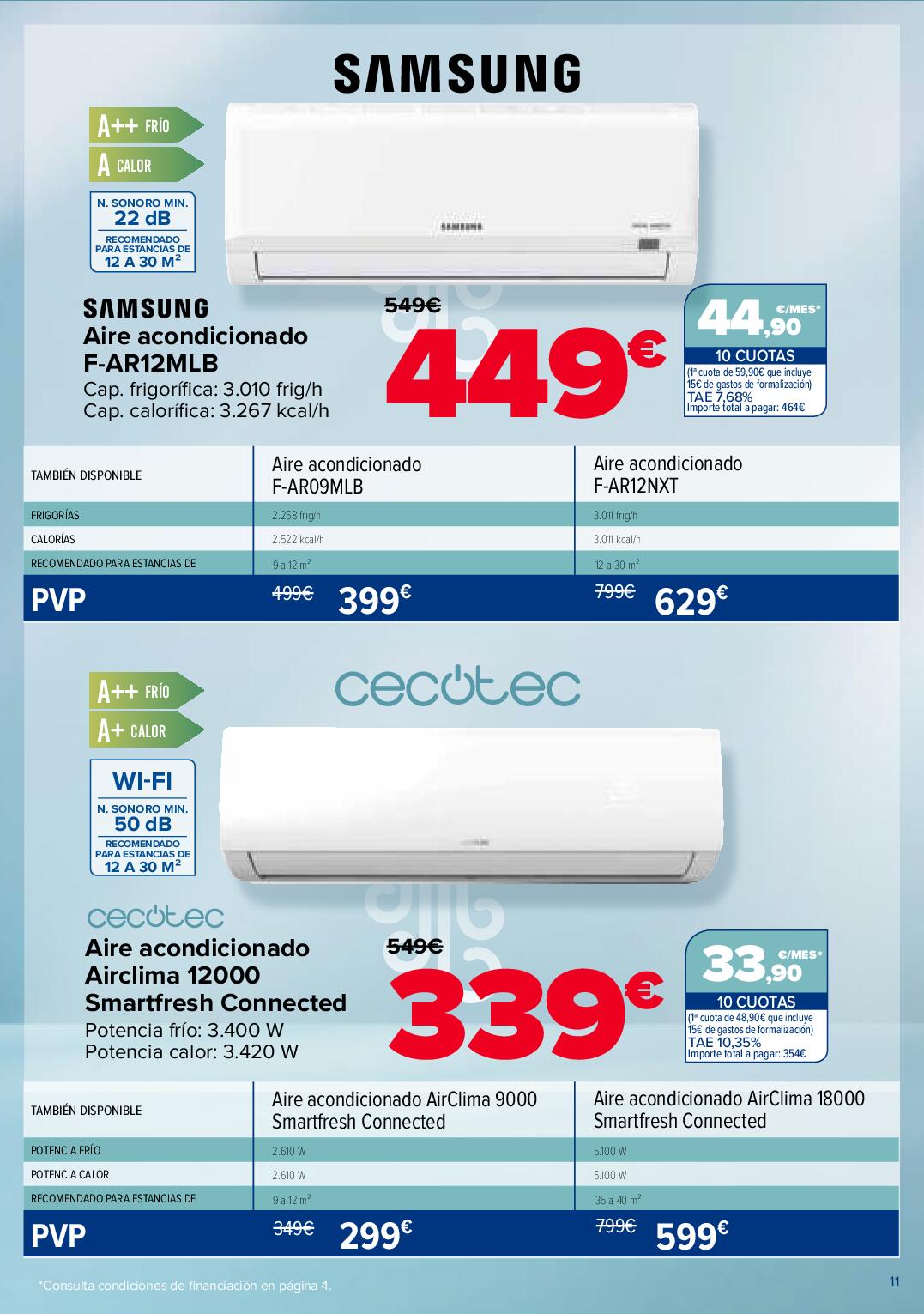Ofertas aire acondicionado Carrefour. Página 11