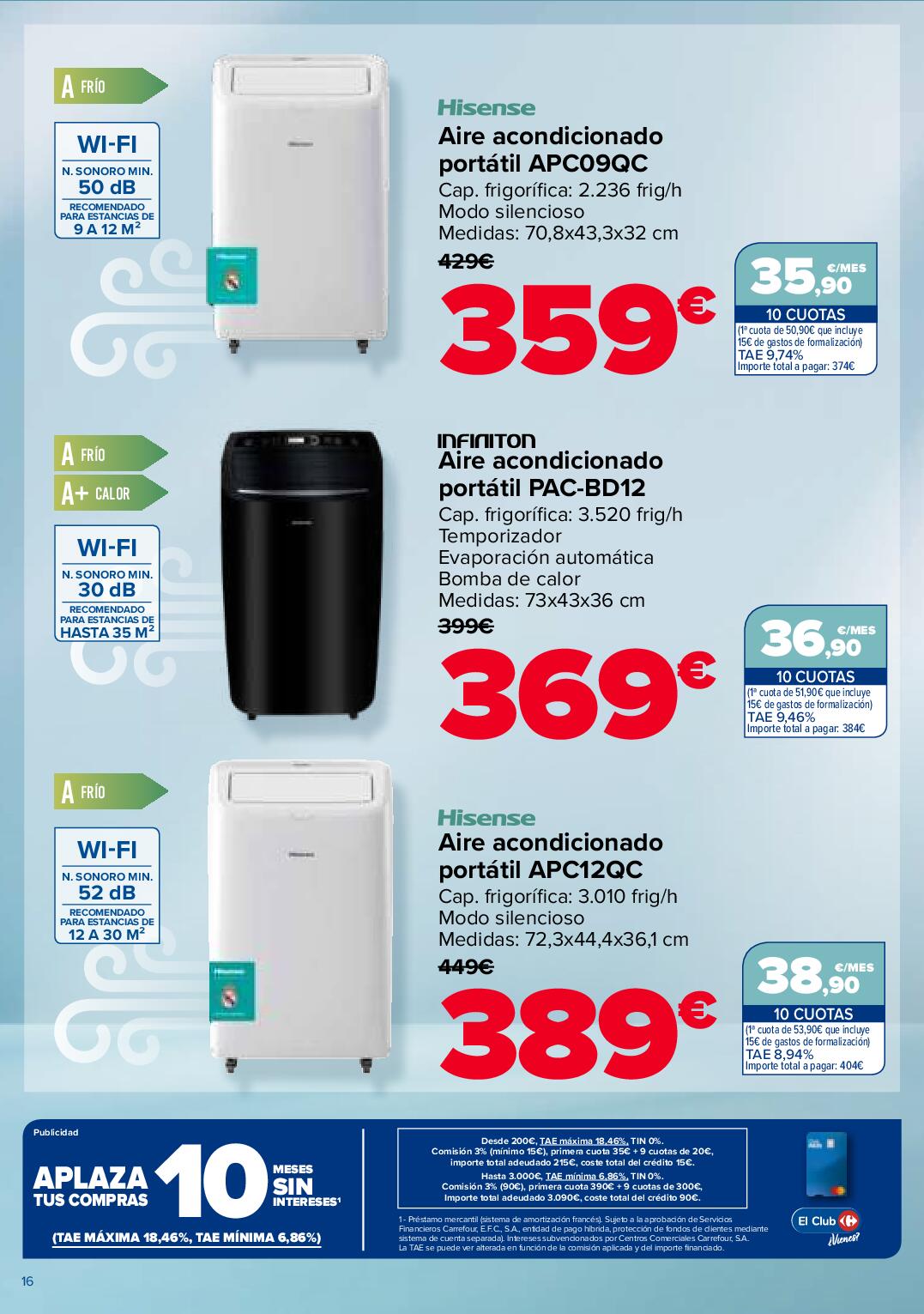 Ofertas aire acondicionado Carrefour. Página 16