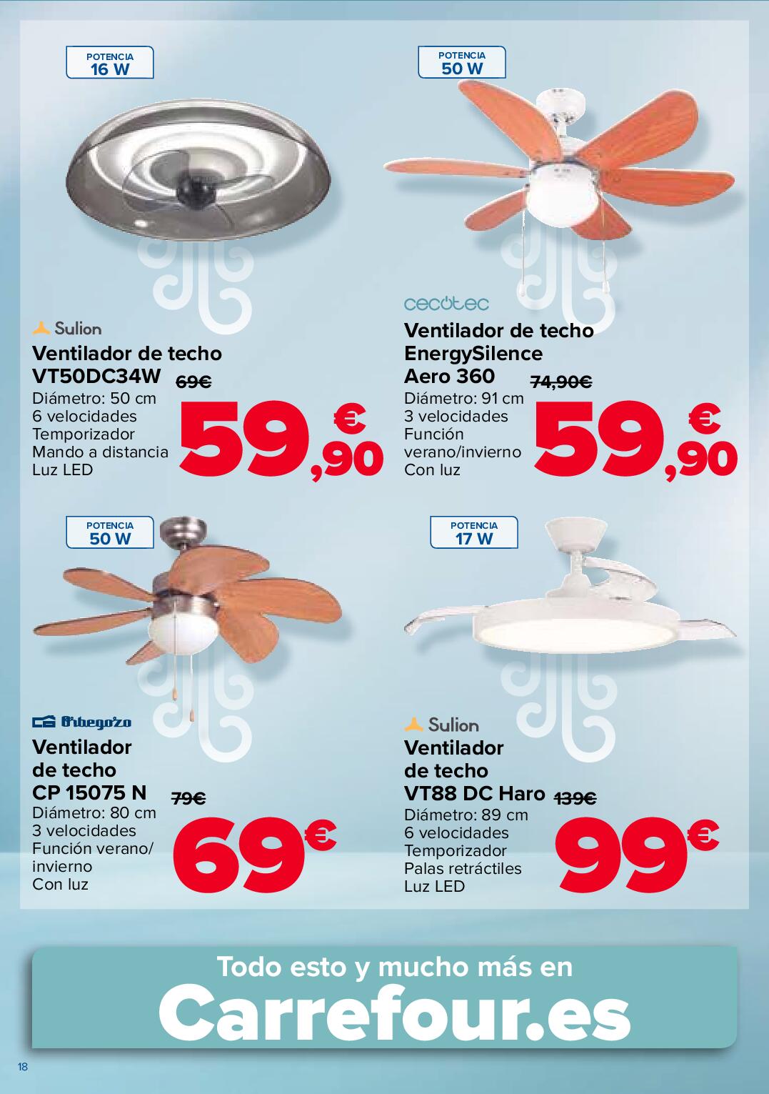 Ofertas aire acondicionado Carrefour. Página 18
