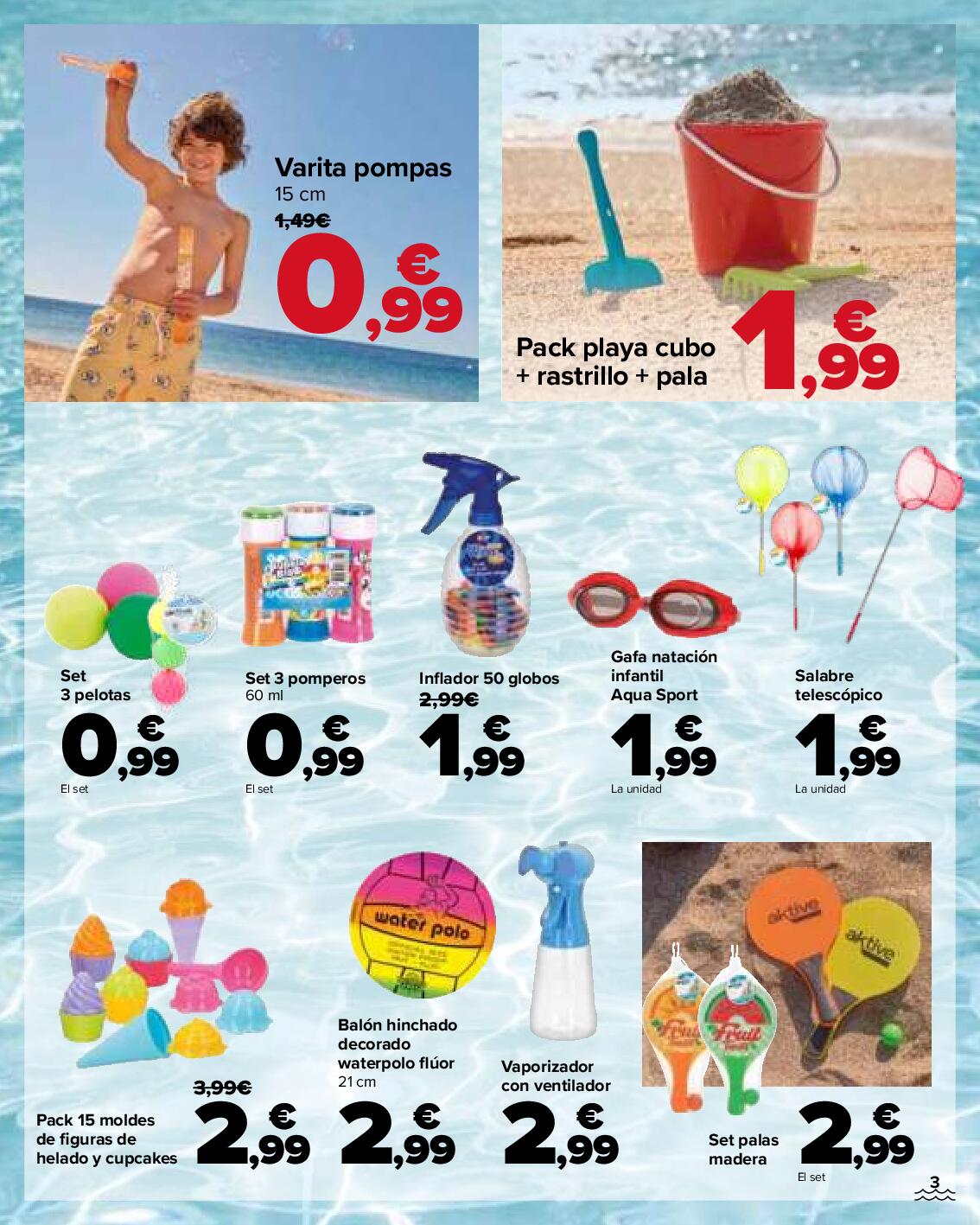 Piscinas Carrefour. Página 03