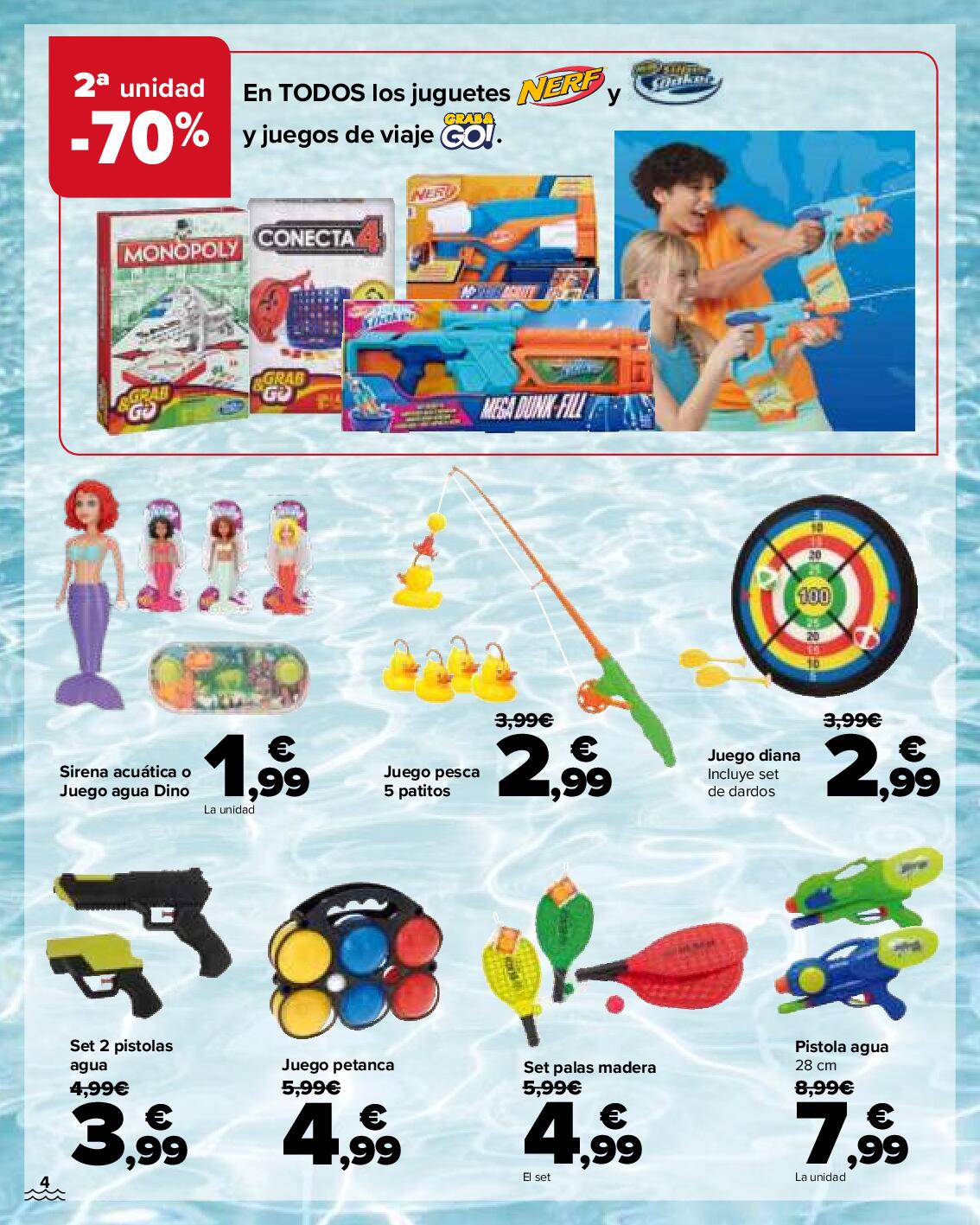 Piscinas Carrefour. Página 04