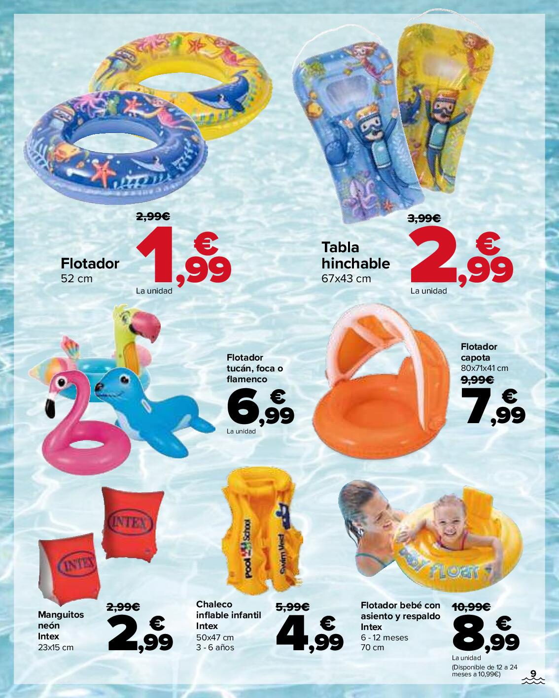 Piscinas Carrefour. Página 09