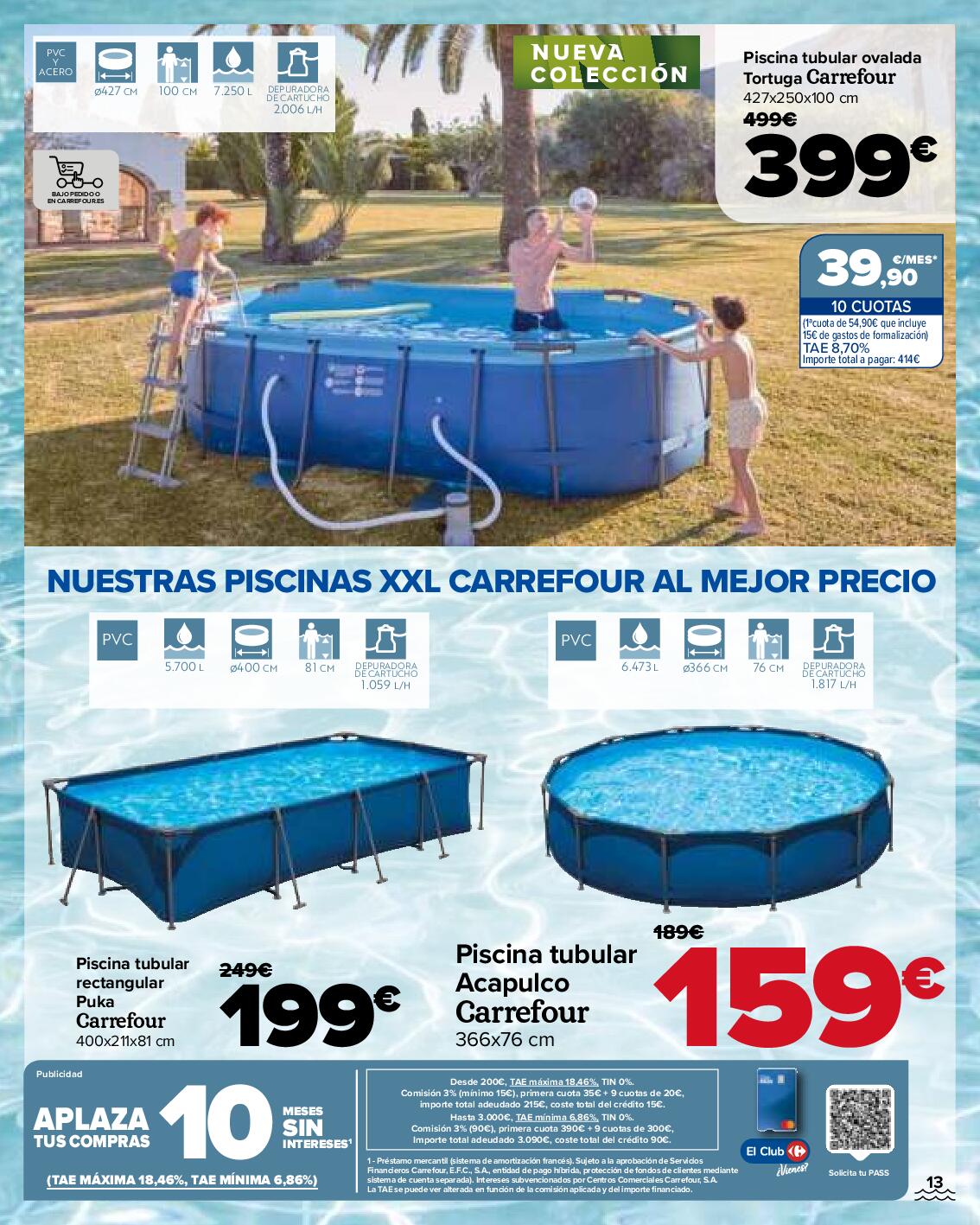 Piscinas Carrefour. Página 13