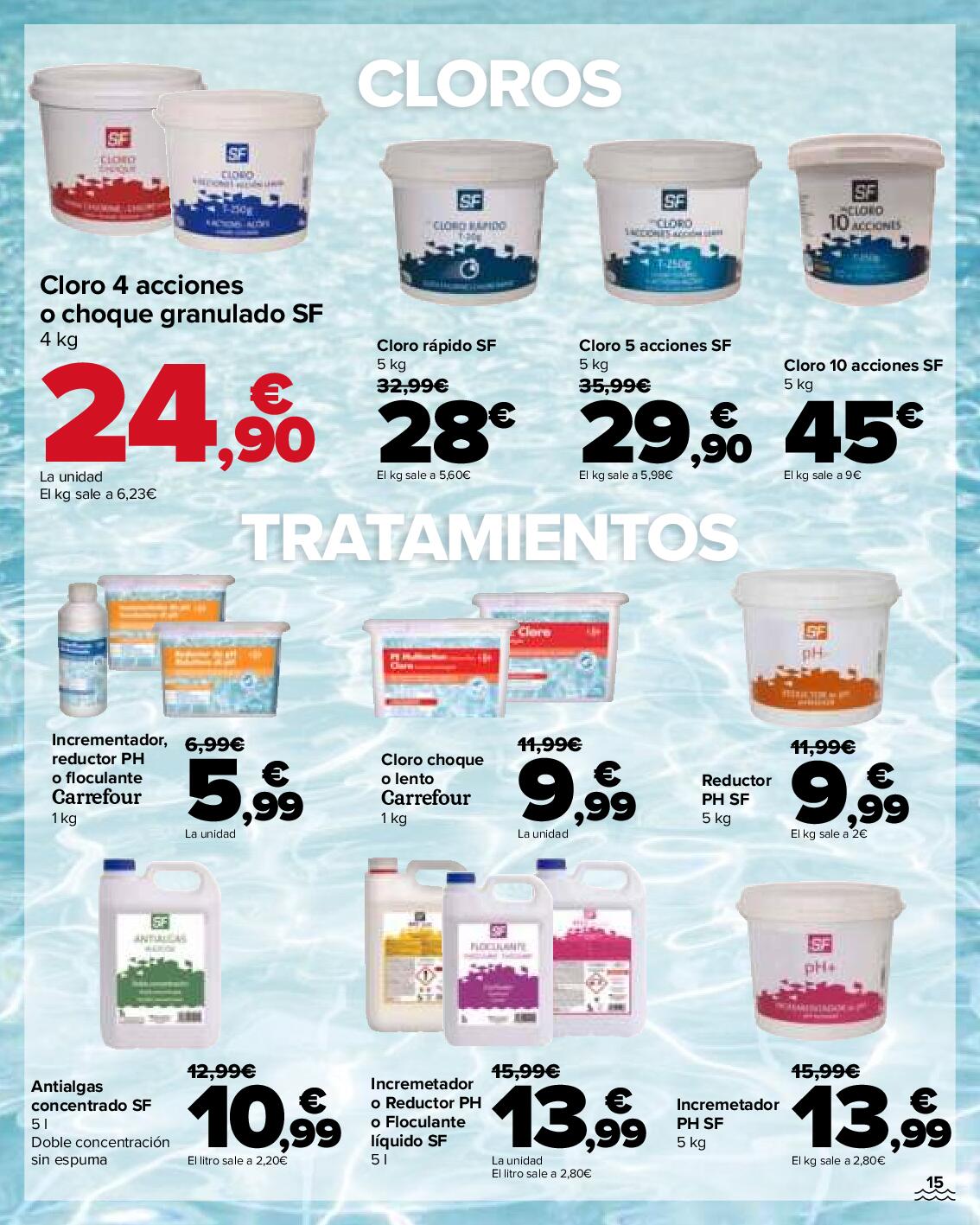 Piscinas Carrefour. Página 15