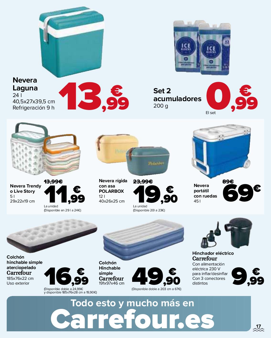Piscinas Carrefour. Página 17