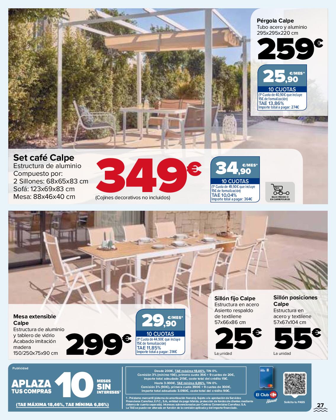 Piscinas Carrefour. Página 27