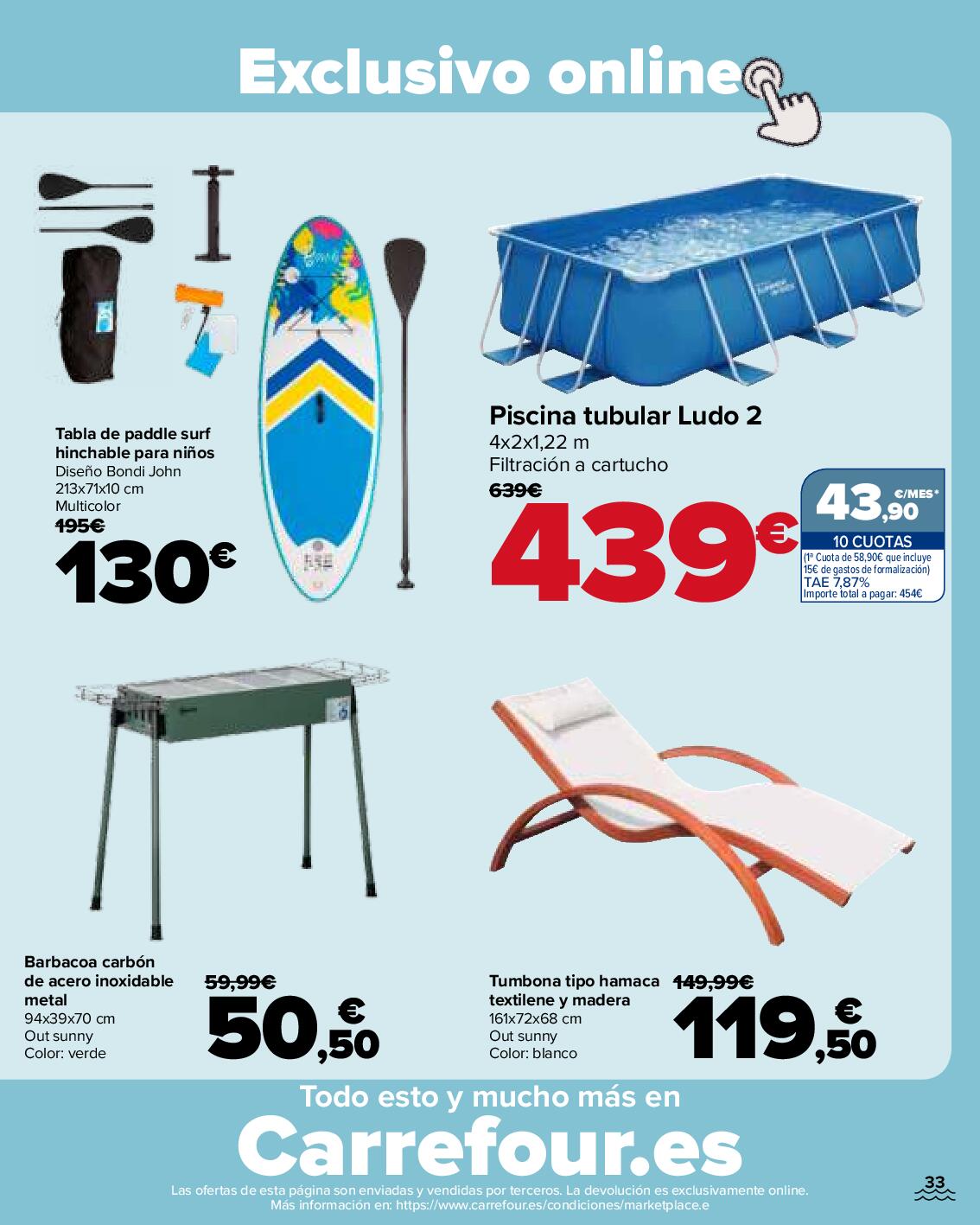 Piscinas Carrefour. Página 33