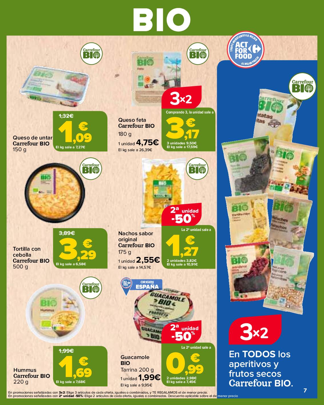 Productos bio Carrefour. Página 07