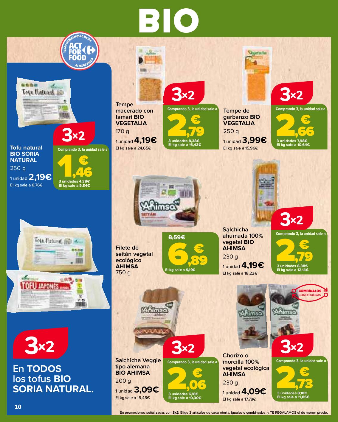 Productos bio Carrefour. Página 10
