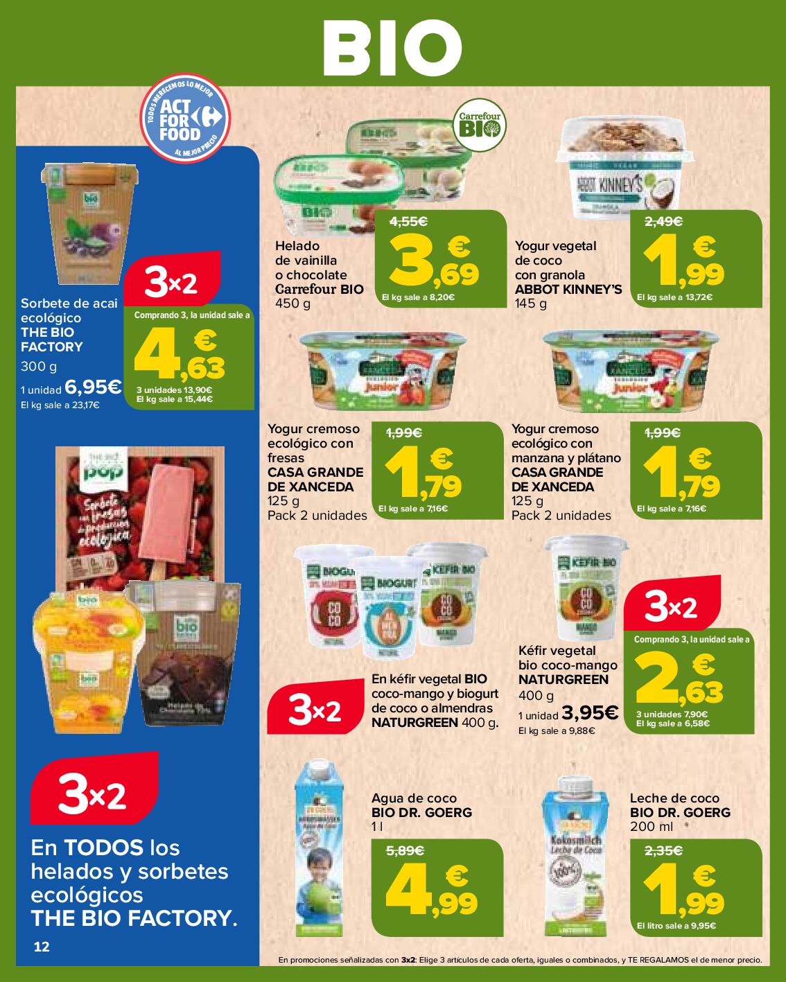 Productos bio Carrefour. Página 12