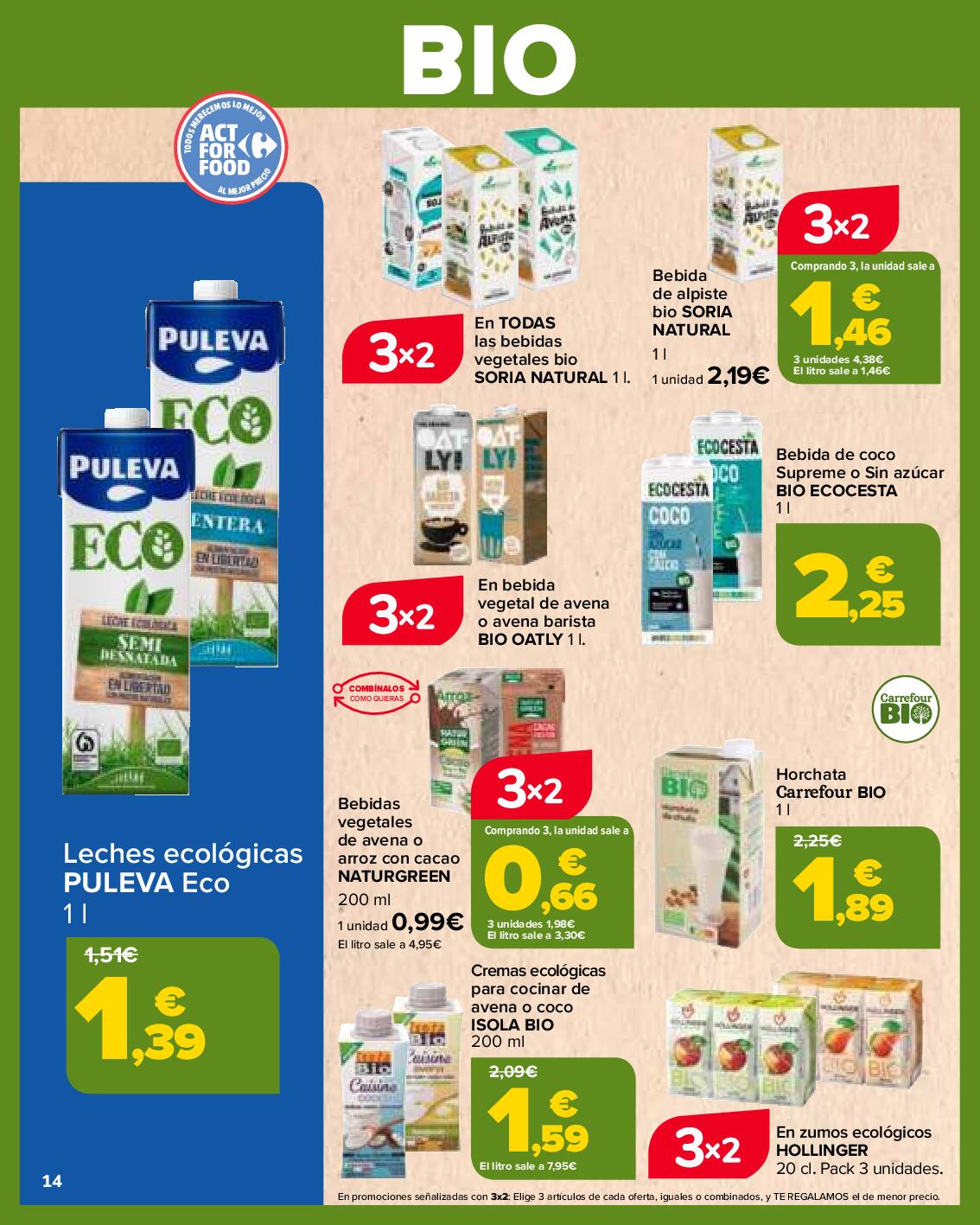 Productos bio Carrefour. Página 14