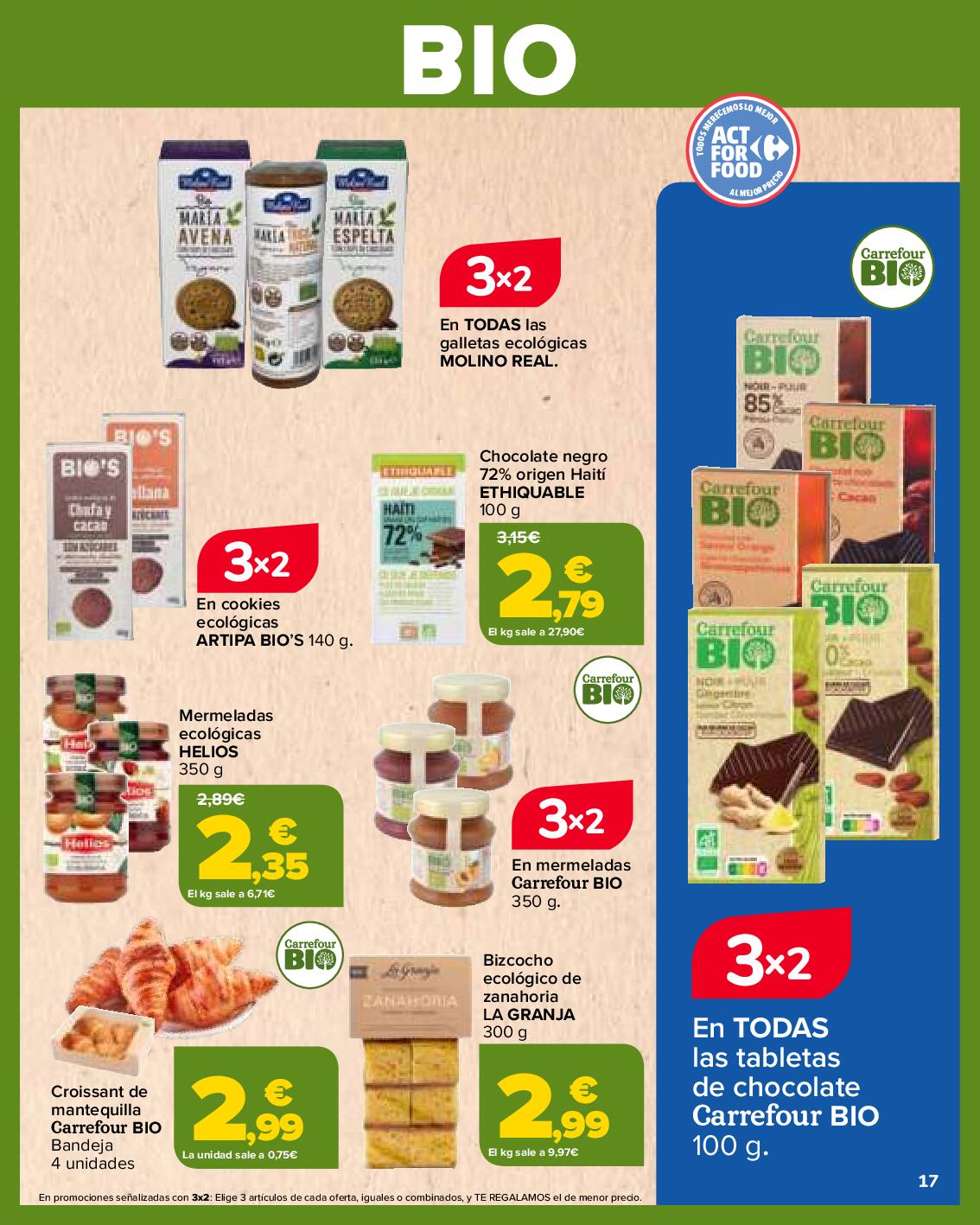 Productos bio Carrefour. Página 17