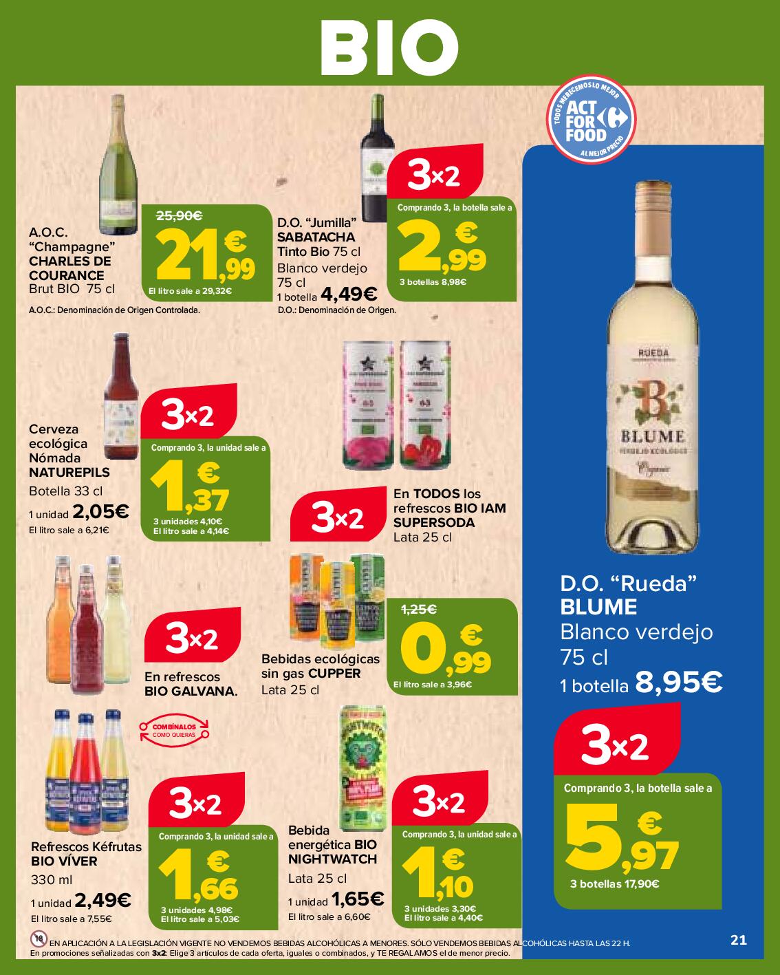 Productos bio Carrefour. Página 21