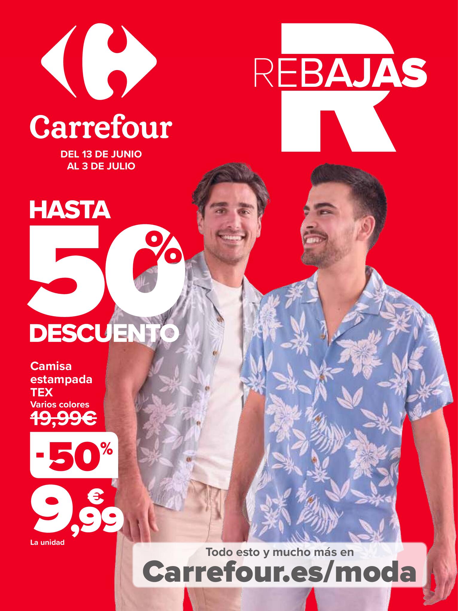 Rebajas hasta 50% Carrefour. Página 01
