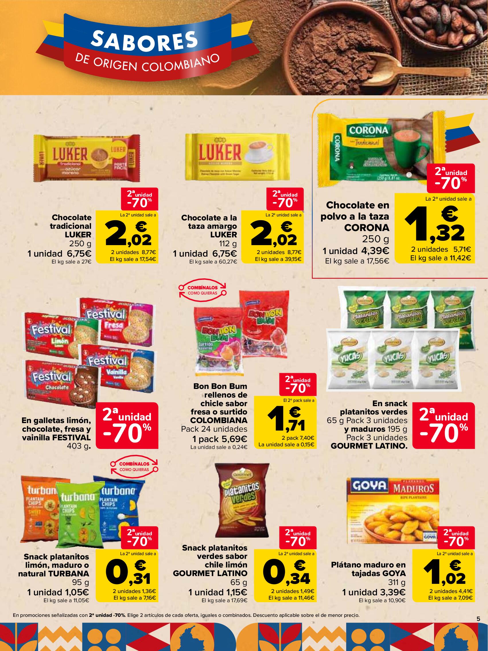 Sabores colombianos Carrefour. Página 05