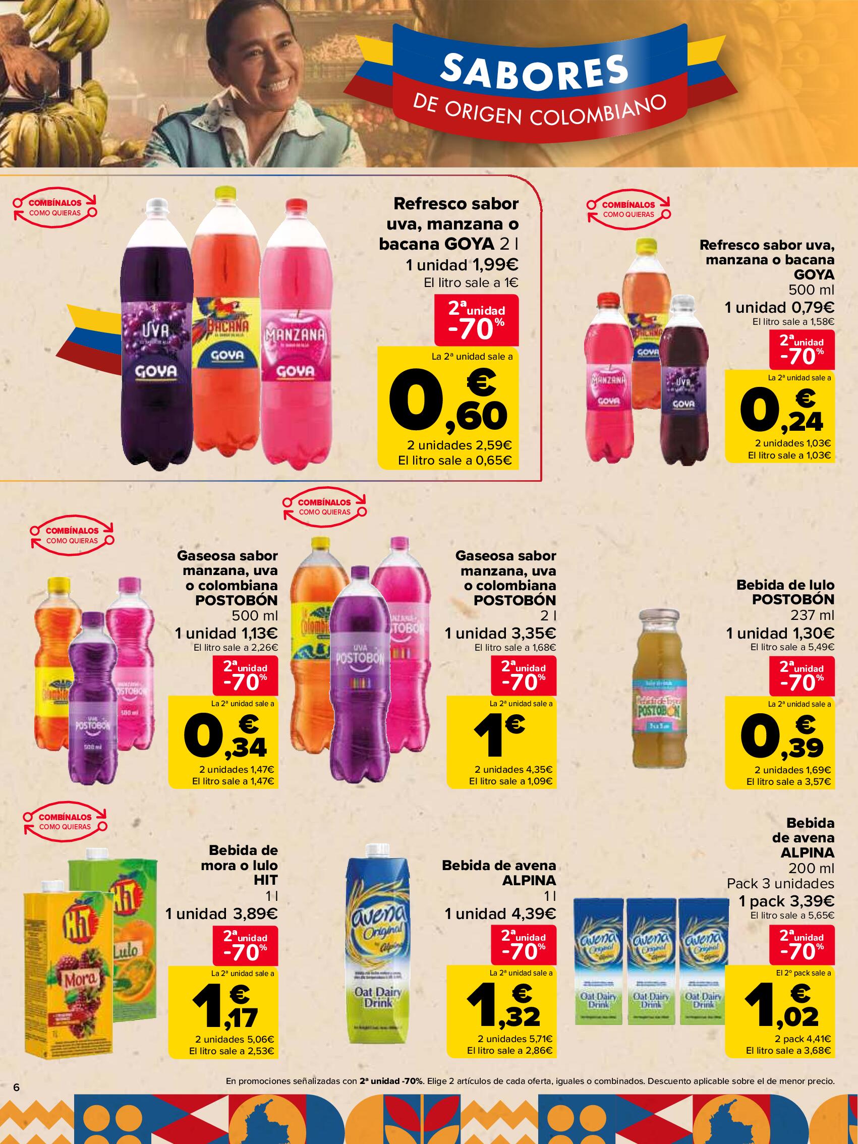 Sabores colombianos Carrefour. Página 06
