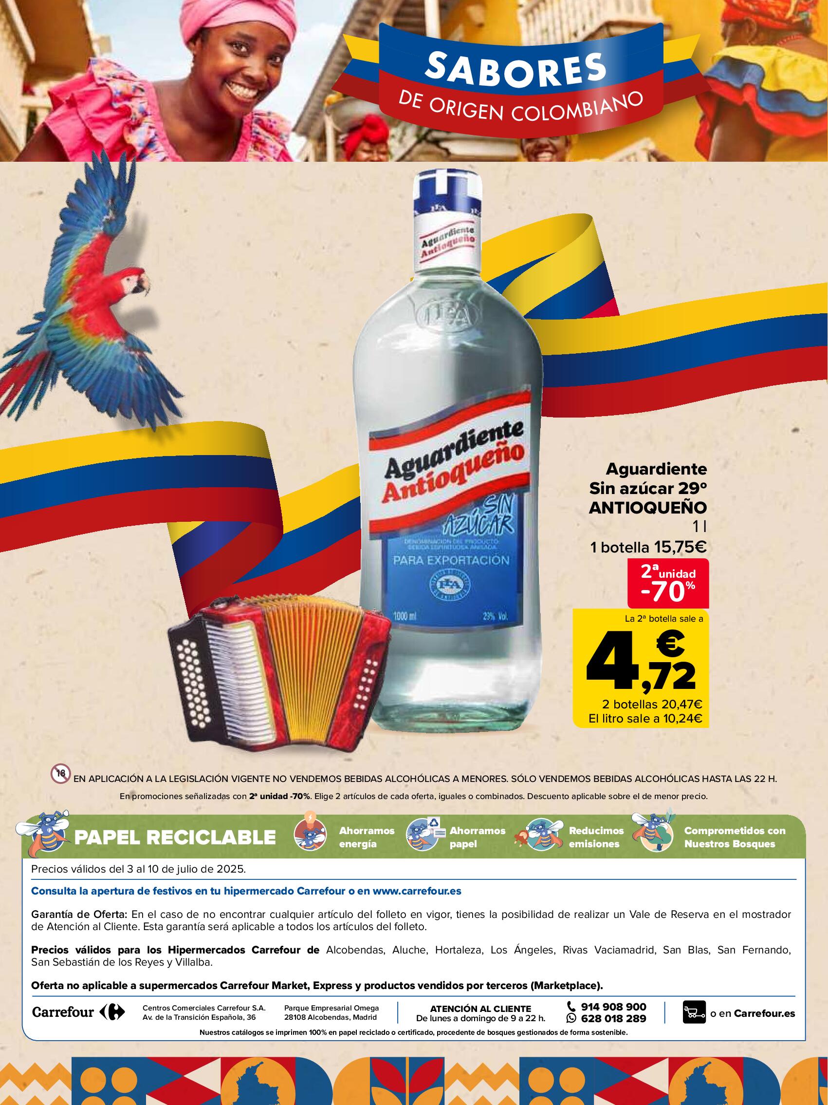 Sabores colombianos Carrefour. Página 08