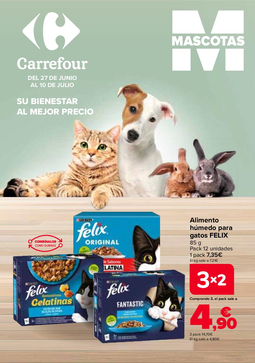 Su bienestar al mejor precio Carrefour. Página 01