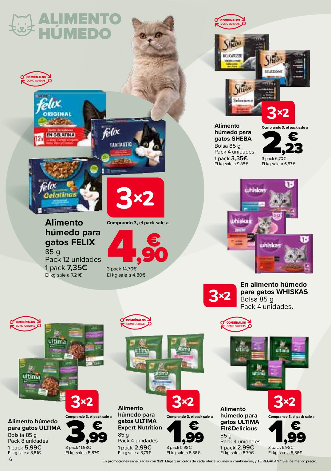 Su bienestar al mejor precio Carrefour. Página 06