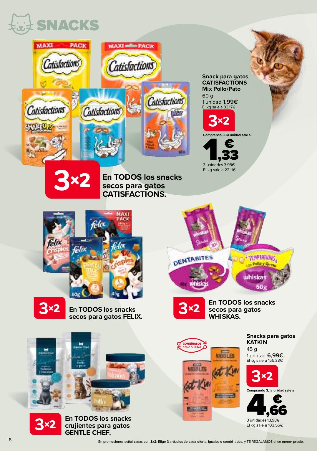 Su bienestar al mejor precio Carrefour. Página 08