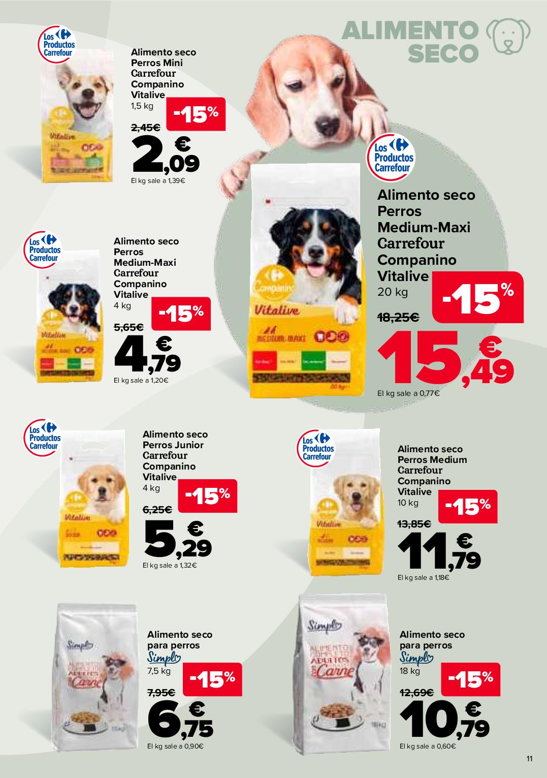 Su bienestar al mejor precio Carrefour. Página 11