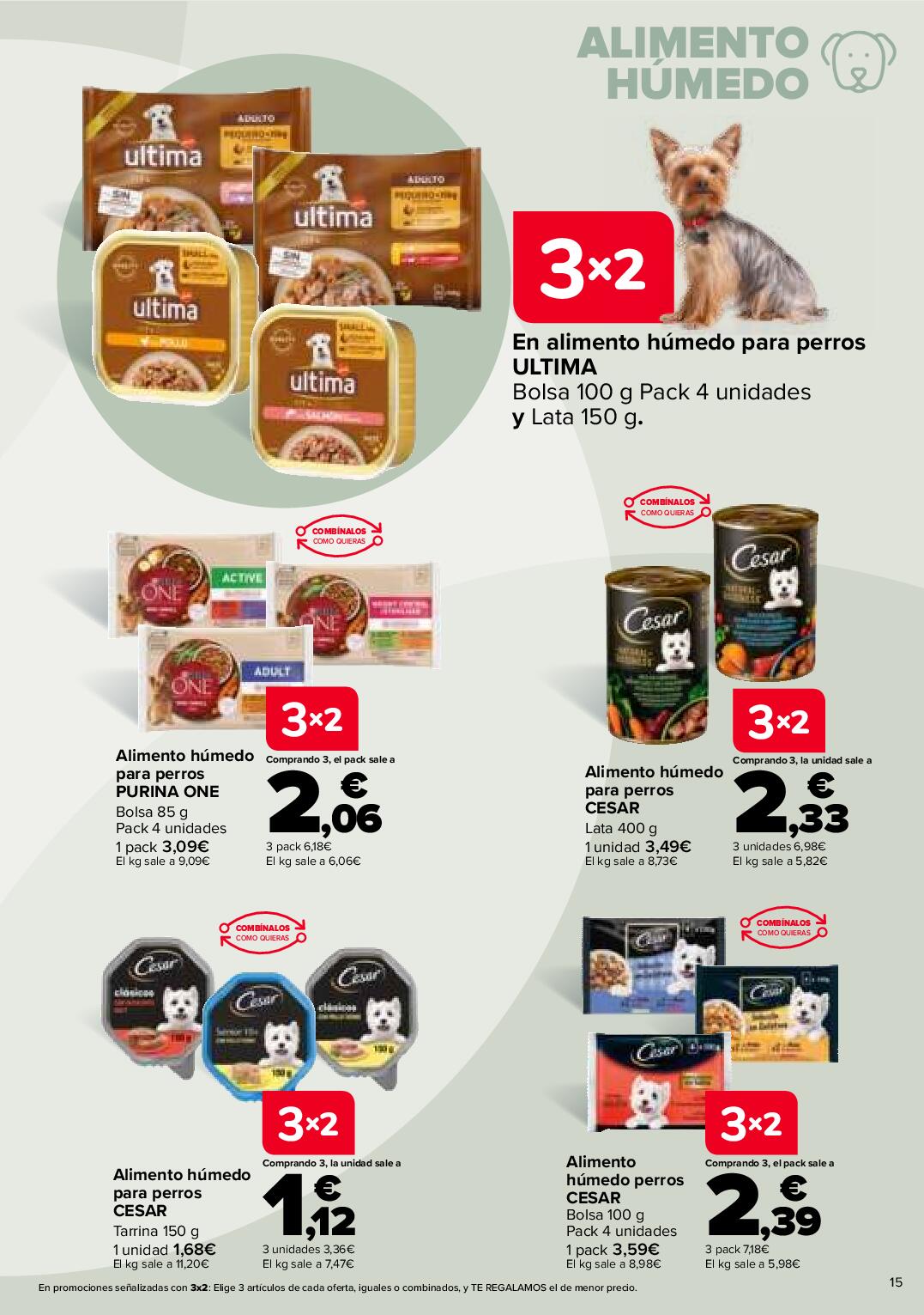 Su bienestar al mejor precio Carrefour. Página 15