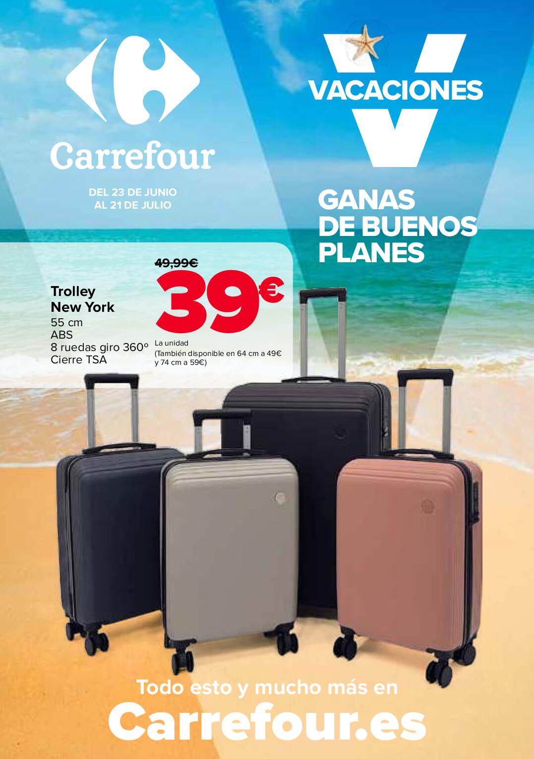 Verano: Ganas de buenos planes Carrefour. Página 01