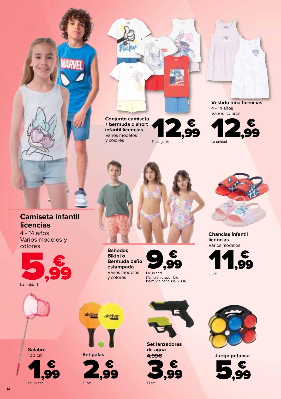 Verano: Ganas de buenos planes Carrefour. Página 14