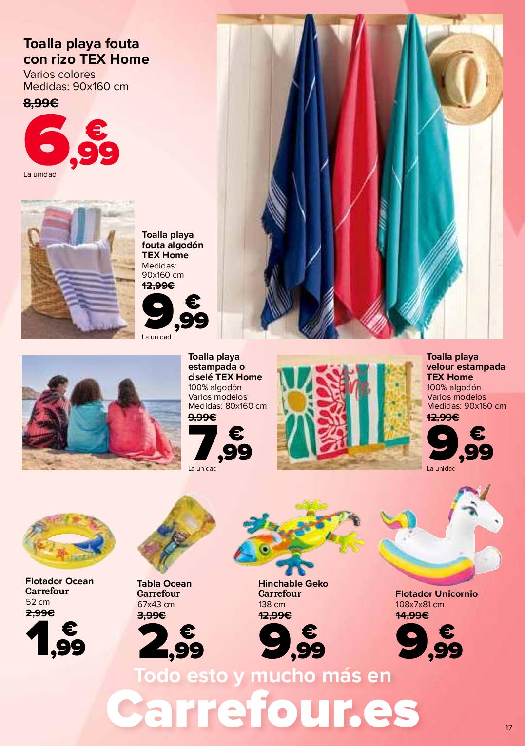 Verano: Ganas de buenos planes Carrefour. Página 17