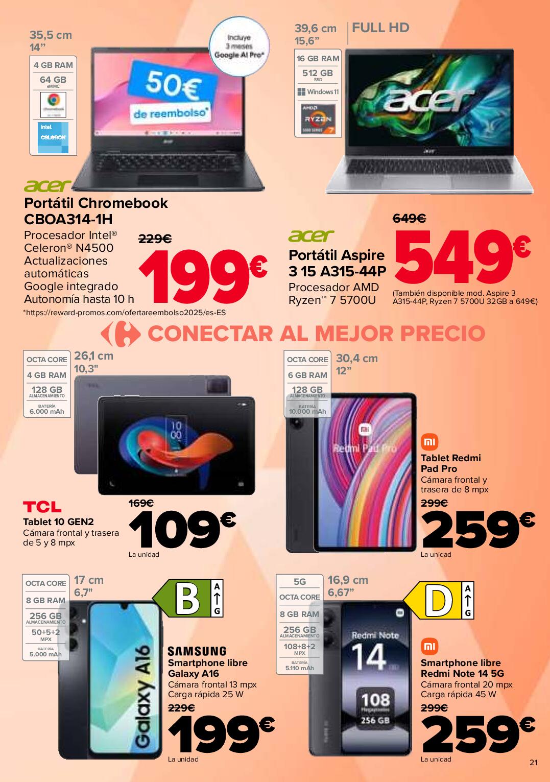 Verano: Ganas de buenos planes Carrefour. Página 21
