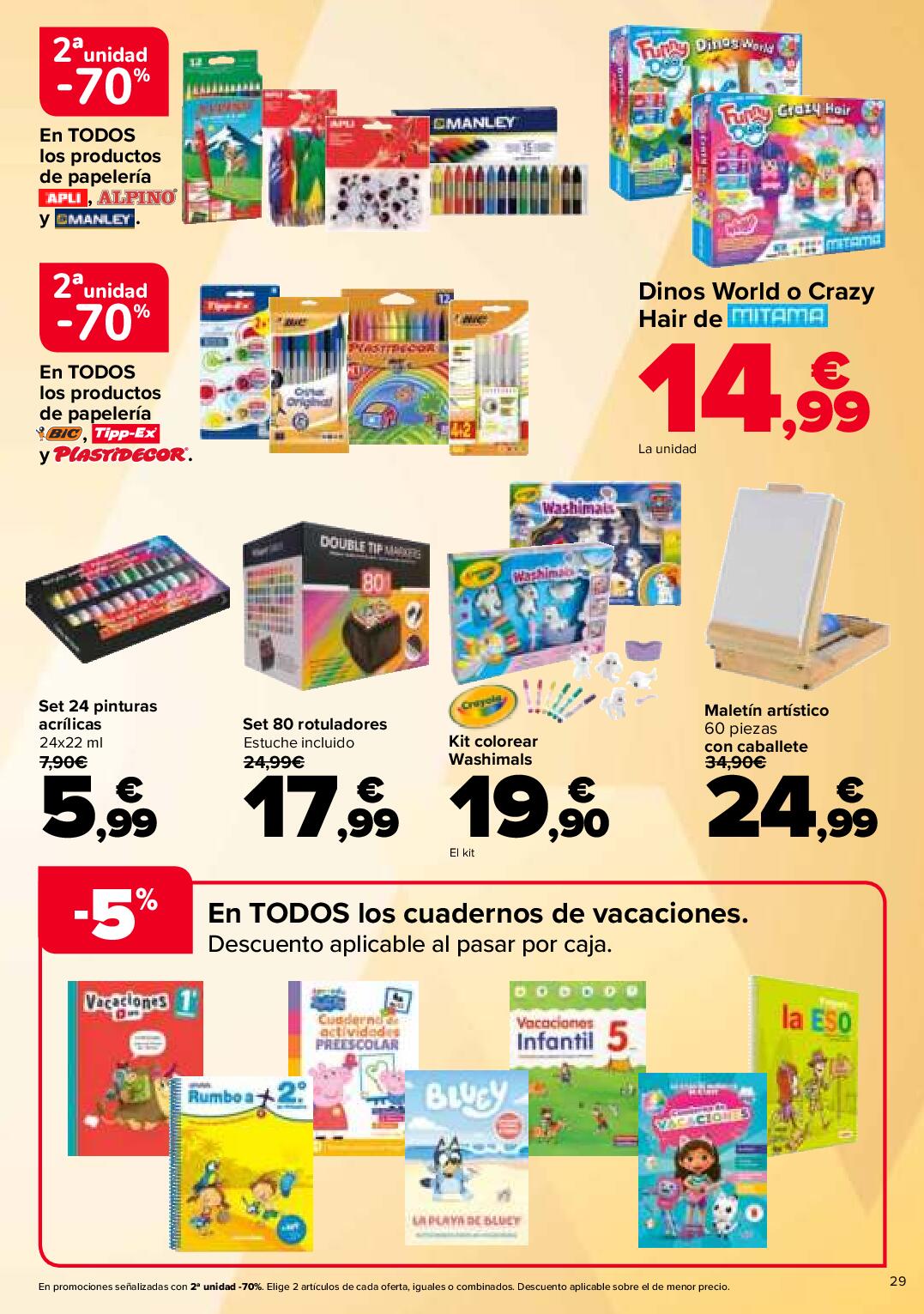 Verano: Ganas de buenos planes Carrefour. Página 29