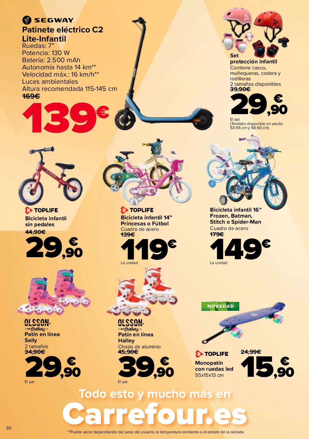 Verano: Ganas de buenos planes Carrefour. Página 30